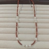 Influential new accessory, elegant and refined S925 Silver South Red Natural Pearl Necklace Item Picture